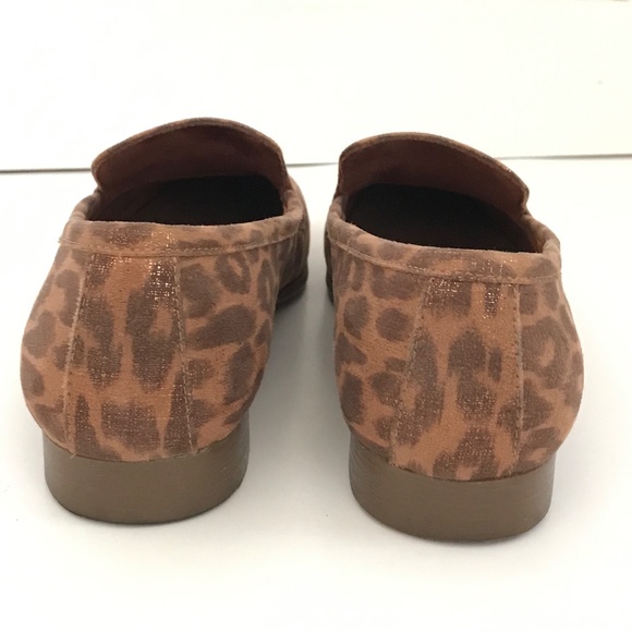 AEROSOLES Paynes Leopard Loafers Slip On Flats Cheetah Brown Tan Women’s Size 7 - Picture 7 of 16